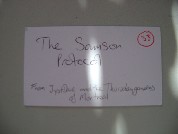 The Samson Protocol